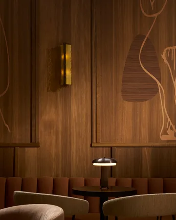 Ryff wandlamp - Brons - LYFA