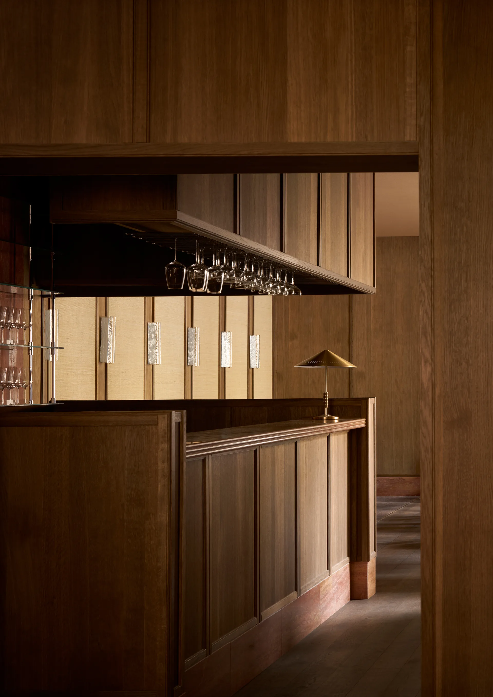 Ryff wandlamp, Messing LYFA