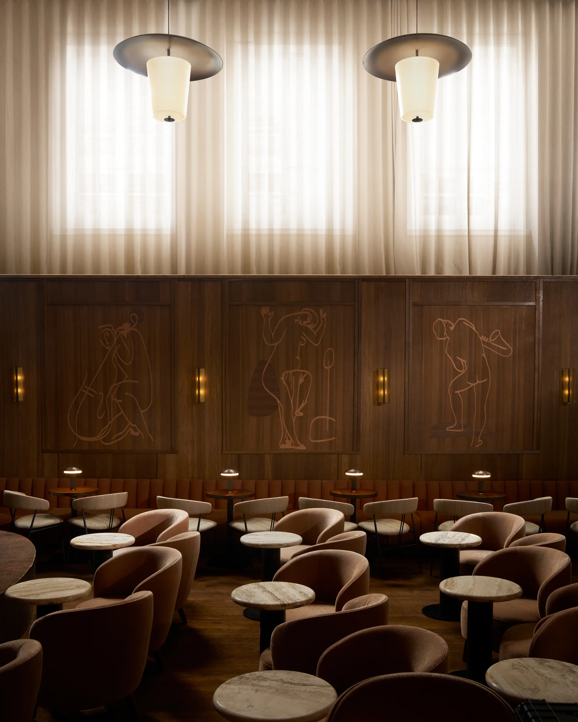 Toton 1000 hanglamp, Brons LYFA