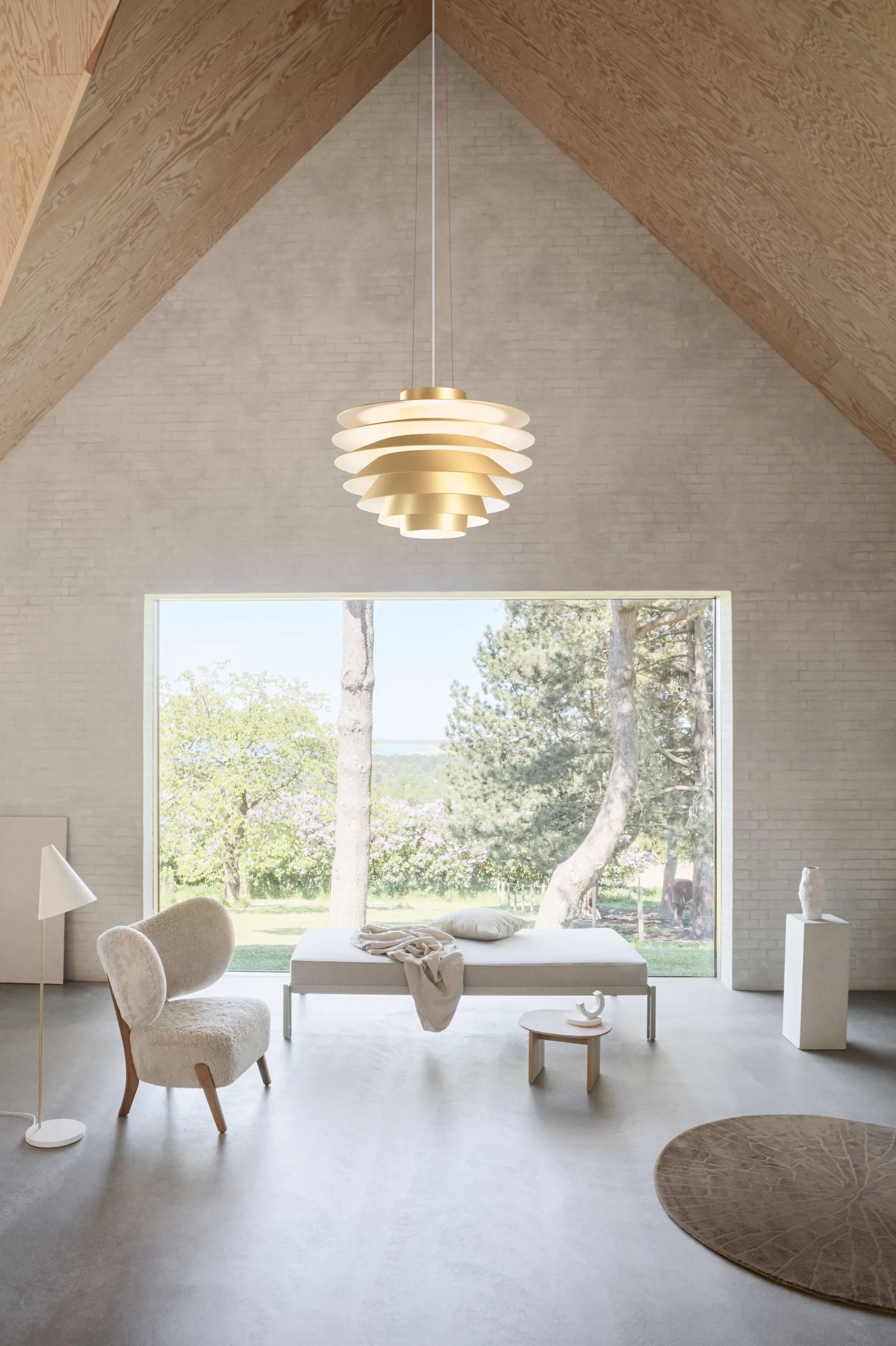 Verona 720 hanglamp, Brass LYFA