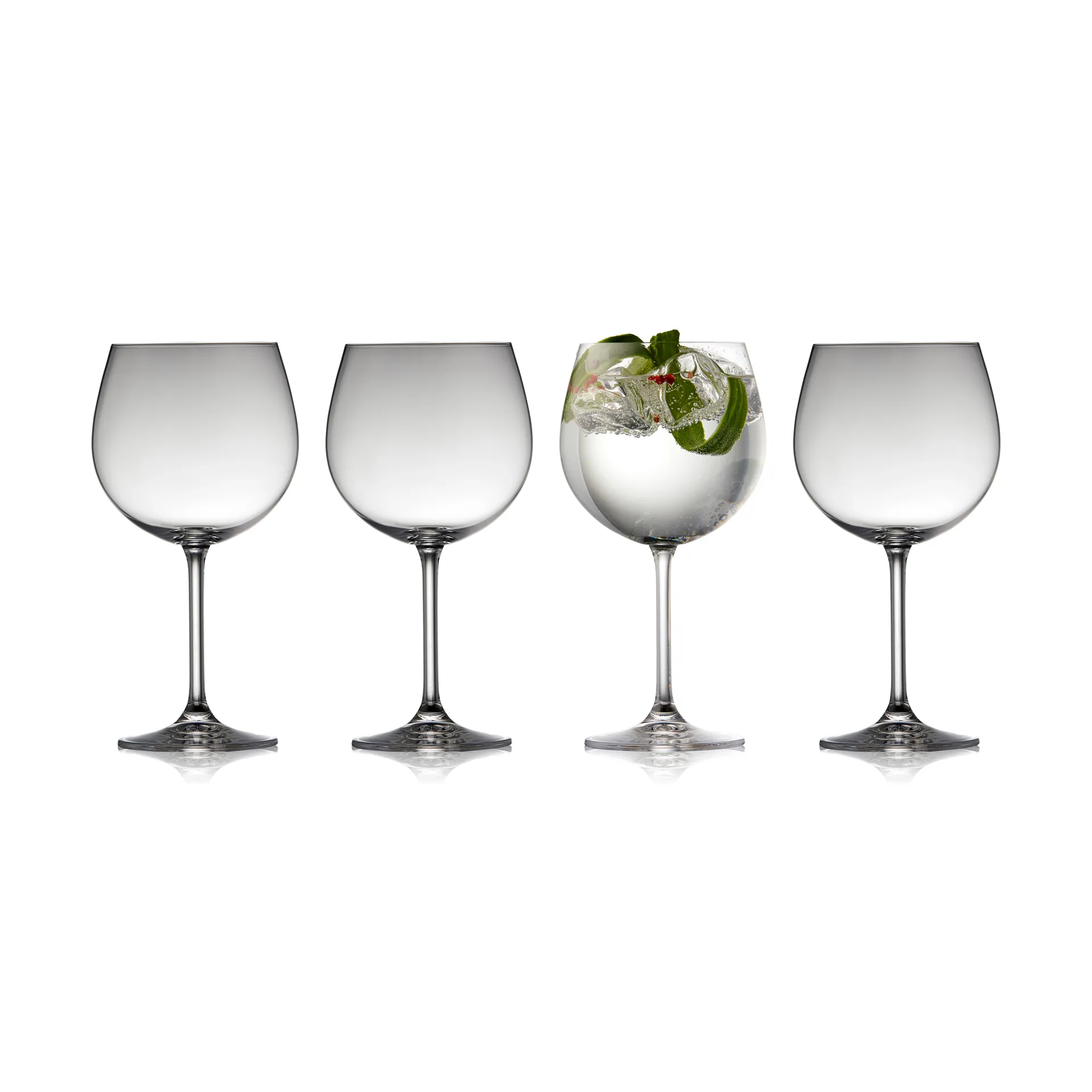 Juvel gin & tonicglas 57 cl 4-pack, Kristal Lyngby Glas