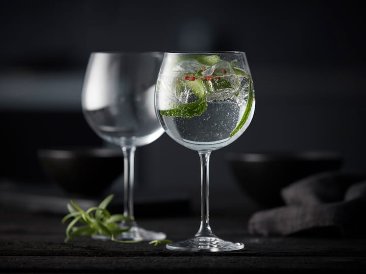 Juvel gin & tonicglas 57 cl 4-pack, Kristal Lyngby Glas