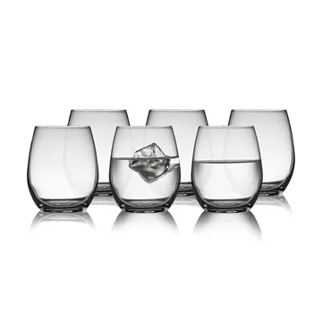 Juvel waterglas 39 cl 6-pack - Transparant - Lyngby Glas