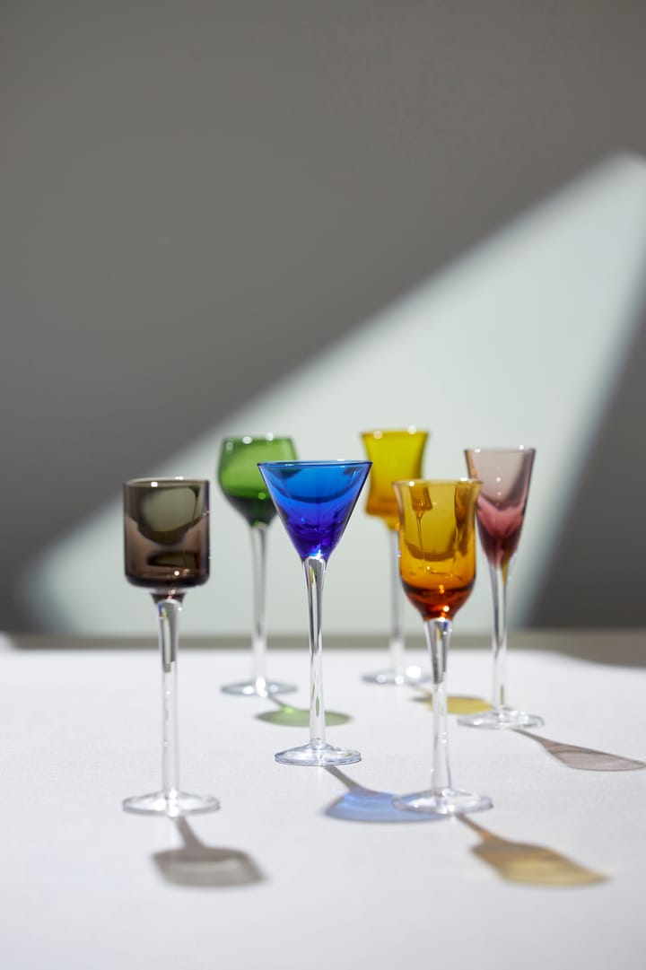 Lyngby Glas borrelglas 2,5-5 cl 6-delig, Mix Lyngby Glas