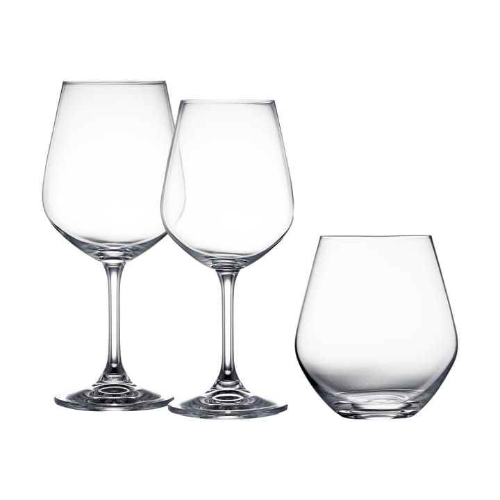 Lyngby Glas glazenset 18-delig - Kristal - Lyngby Glas