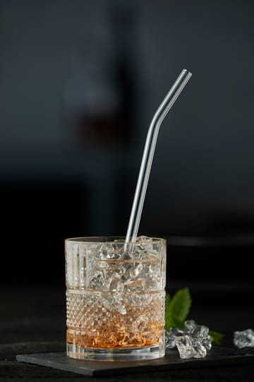 Lyngby Glas rietjes 21,5 cm 6-pack - Transparant - Lyngby Glas