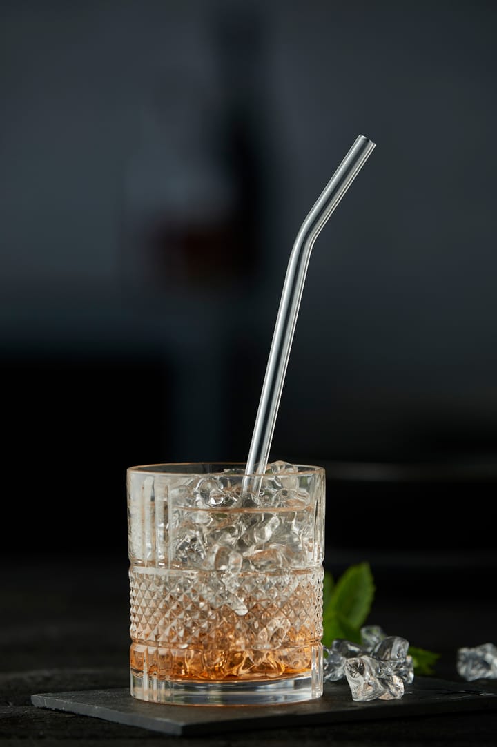 Lyngby Glas rietjes 21,5 cm 6-pack, Transparant Lyngby Glas
