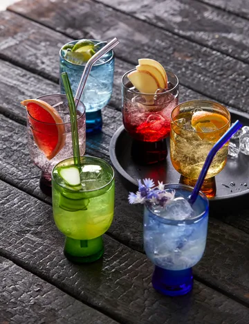 Lyngby Glas tumblerglas 30 cl 6-pack - Mix - Lyngby Glas