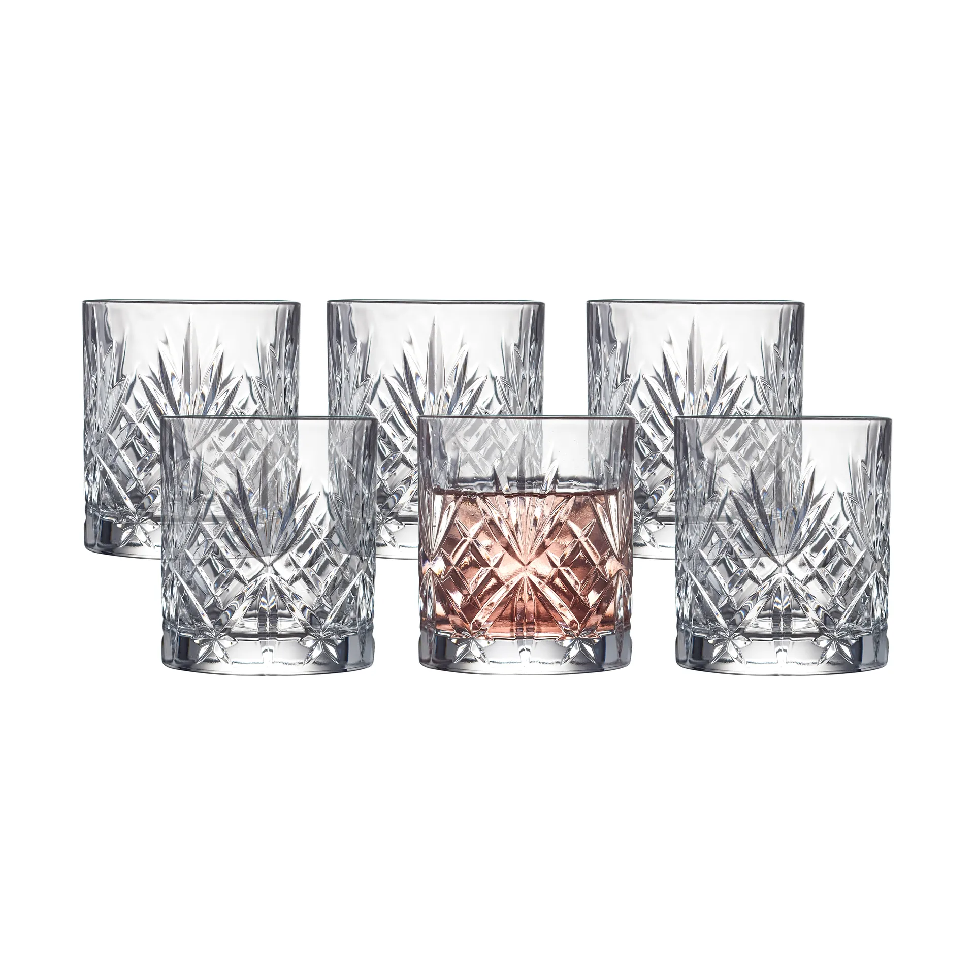 Melodia waterglas 23 cl 6-pack, Kristal Lyngby Glas