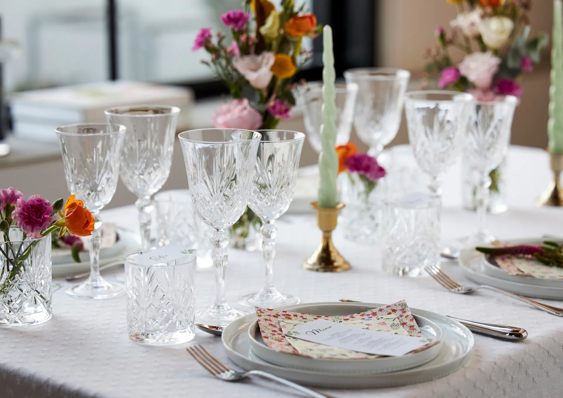 Melodia wittewijnglas 21 cl 4-pack, Kristal Lyngby Glas