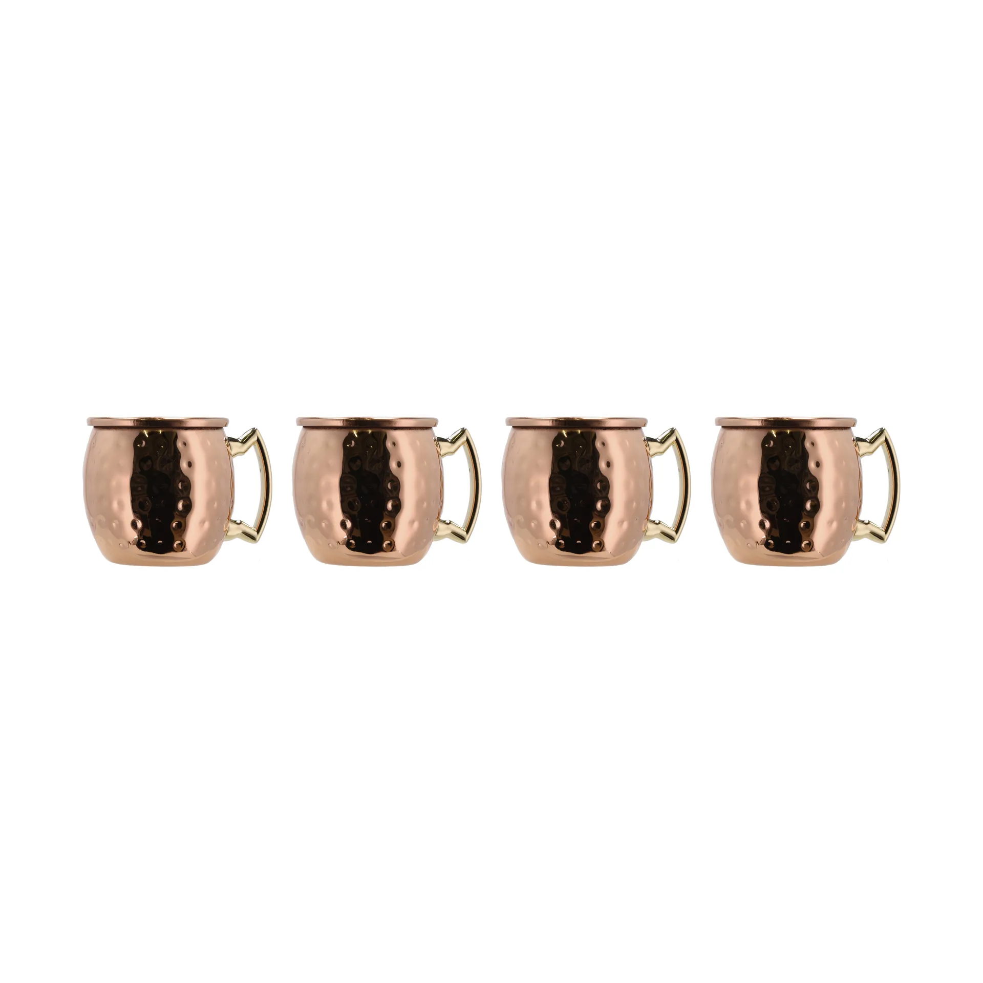 Moscow mule mini shotglas 8 cl 4-pack, Koper Lyngby Glas
