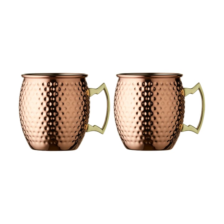 Moscow mule mok 55 cl 2-pack - Koper - Lyngby Glas