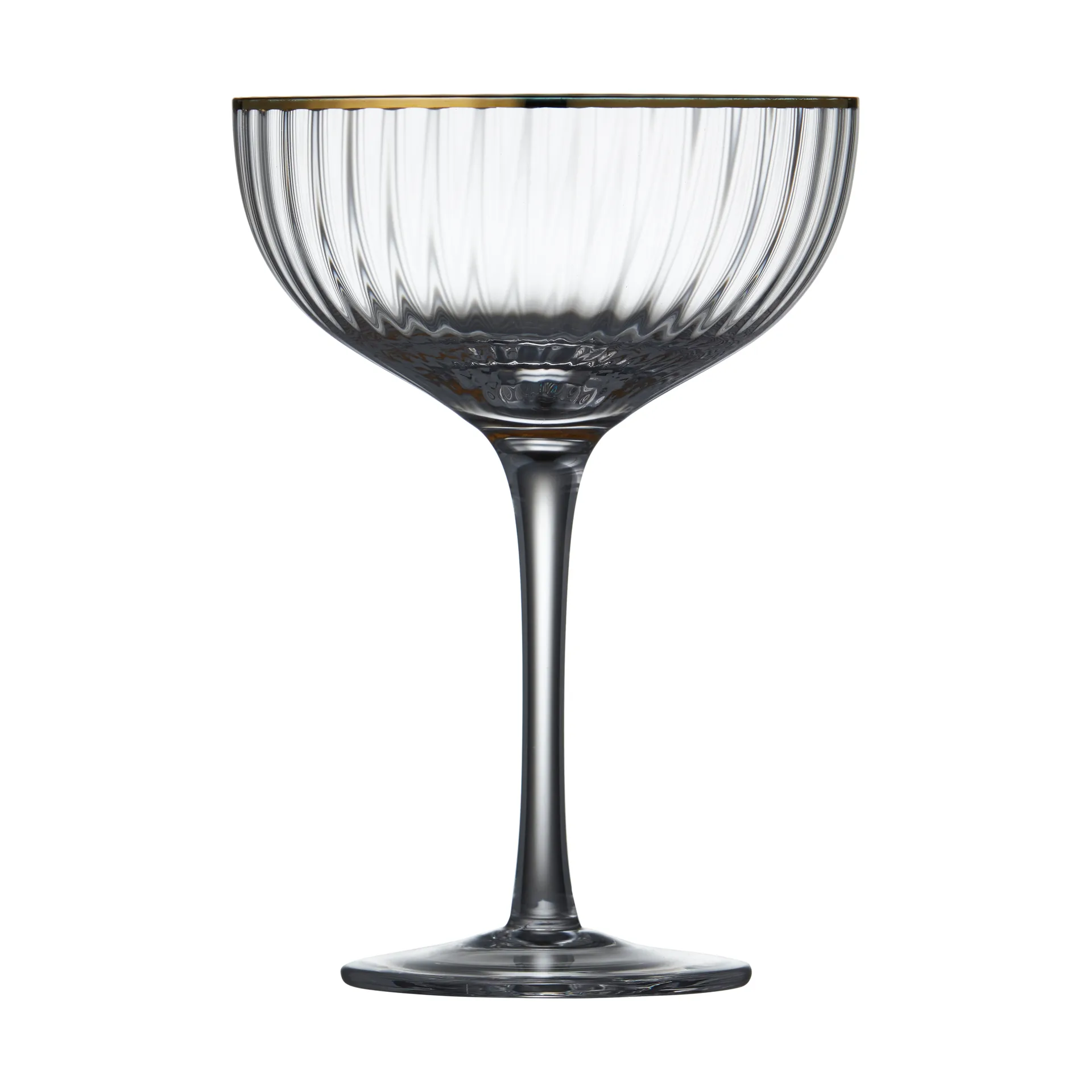 Palermo Gold cocktailglas 31,5 cl 4-pack, Transparant-goud Lyngby Glas