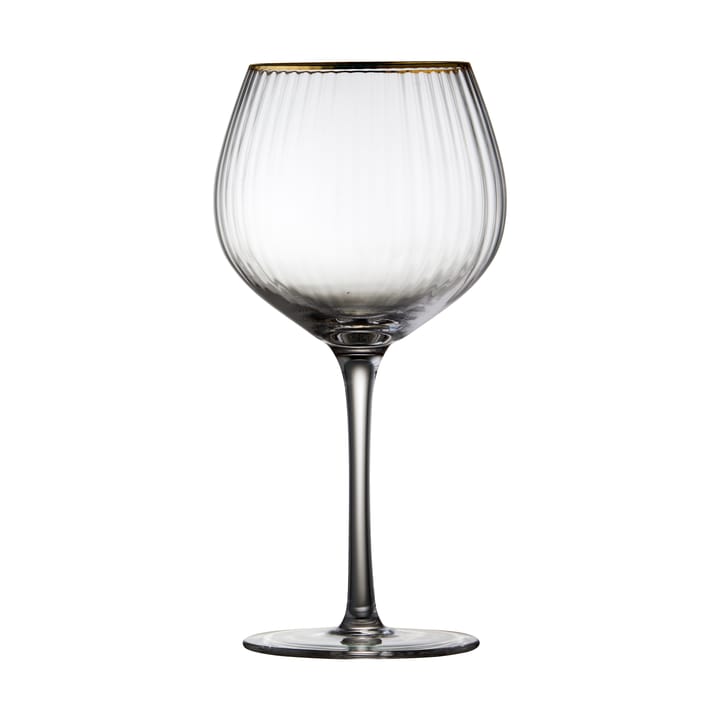 Palermo Gold gin & tonicglas 65 cl 4-pack, Transparant-goud Lyngby Glas