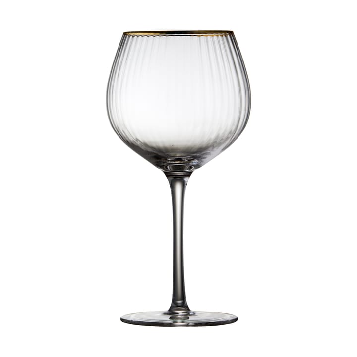 Palermo Gold gin & tonicglas 65 cl 4-pack - Transparant-goud - Lyngby Glas