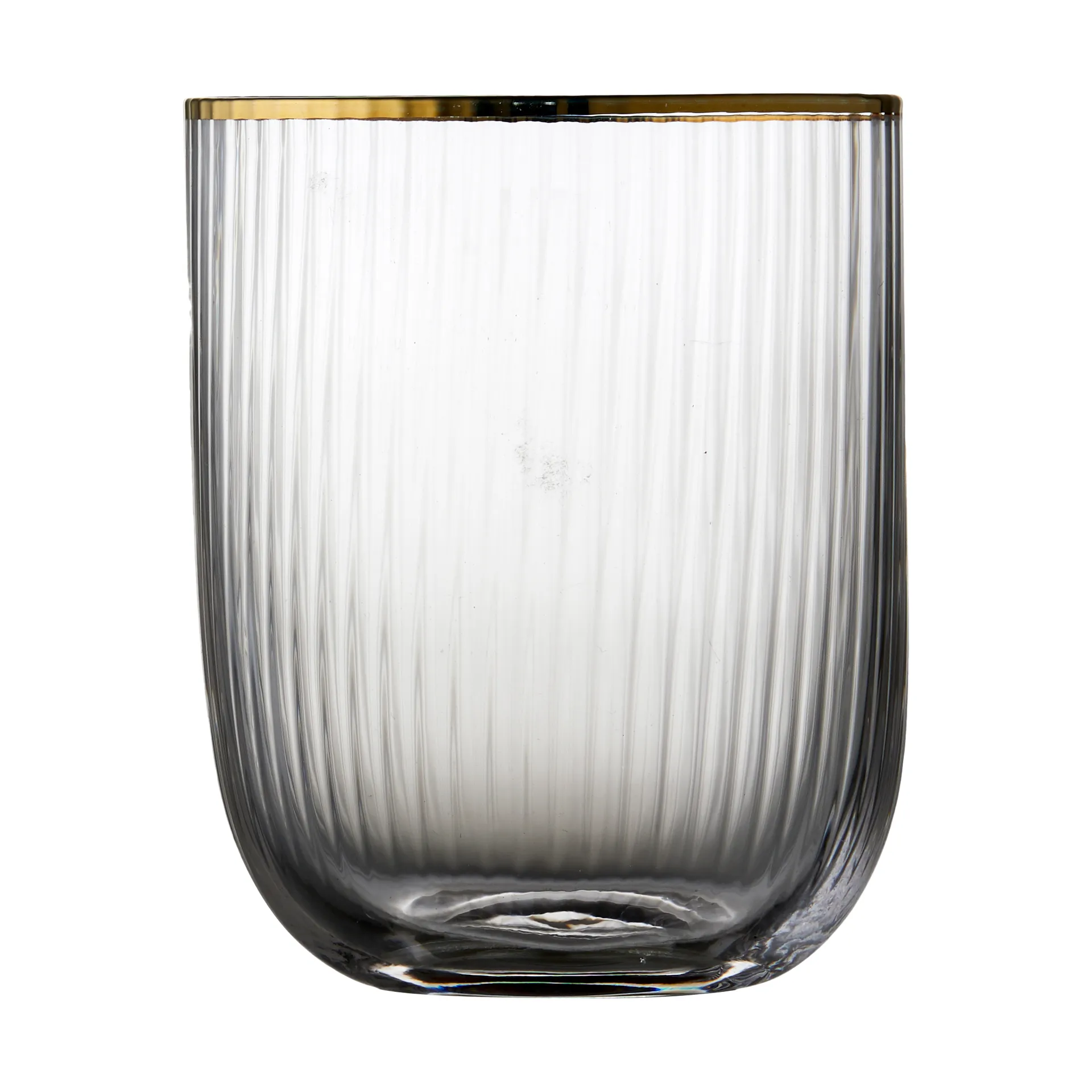 Palermo Gold tumblerglas 35 cl 4-pack, Transparant-goud Lyngby Glas