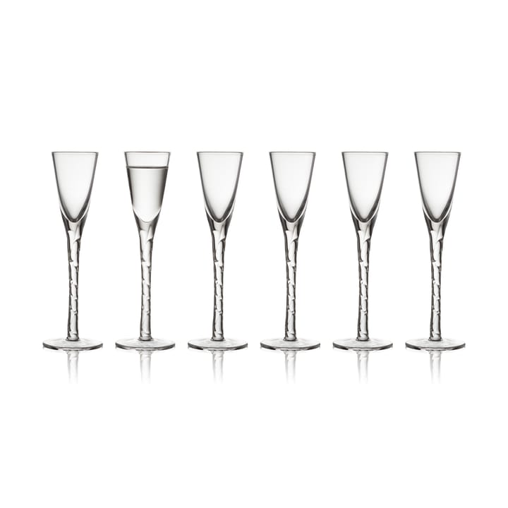 Paris borrelglas 2,5 cl 6-pack - Transparant - Lyngby Glas