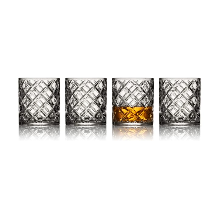 Sevilla whiskyglazen 30 cl 4-pack - Clear - Lyngby Glas