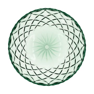 Sorrento bordje Ø16 cm 4-pack - Groen - Lyngby Glas