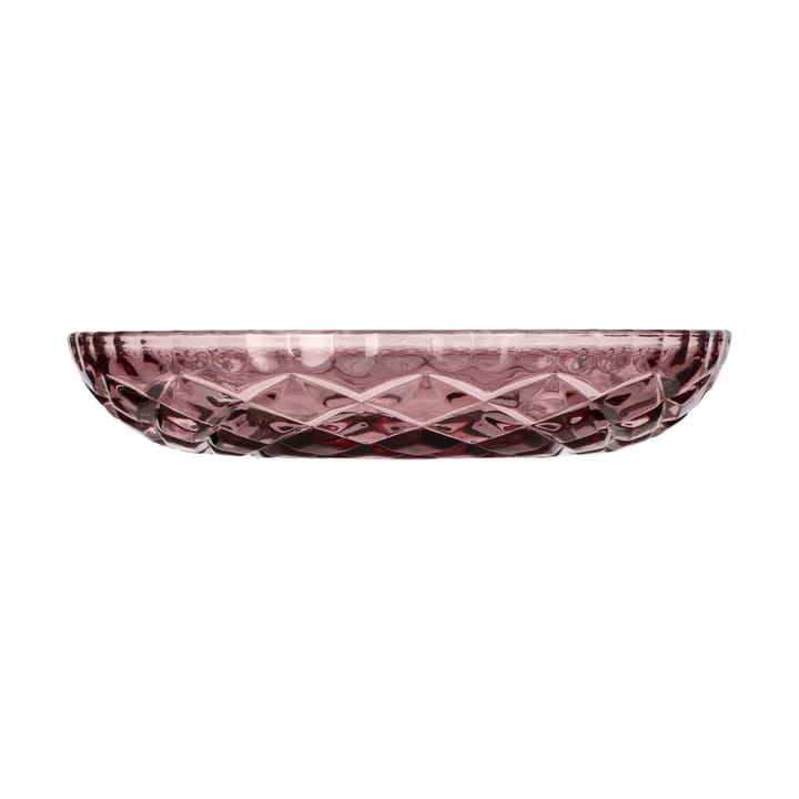 Sorrento bordje Ø16 cm 4-pack - Roze - Lyngby Glas