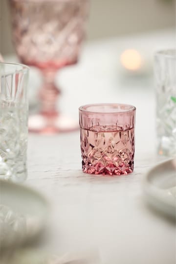 Sorrento shotglazen 4 cl 4-pack - Pink - Lyngby Glas