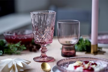 Sorrento wijnglazen 29 cl 4-pack - Pink - Lyngby Glas