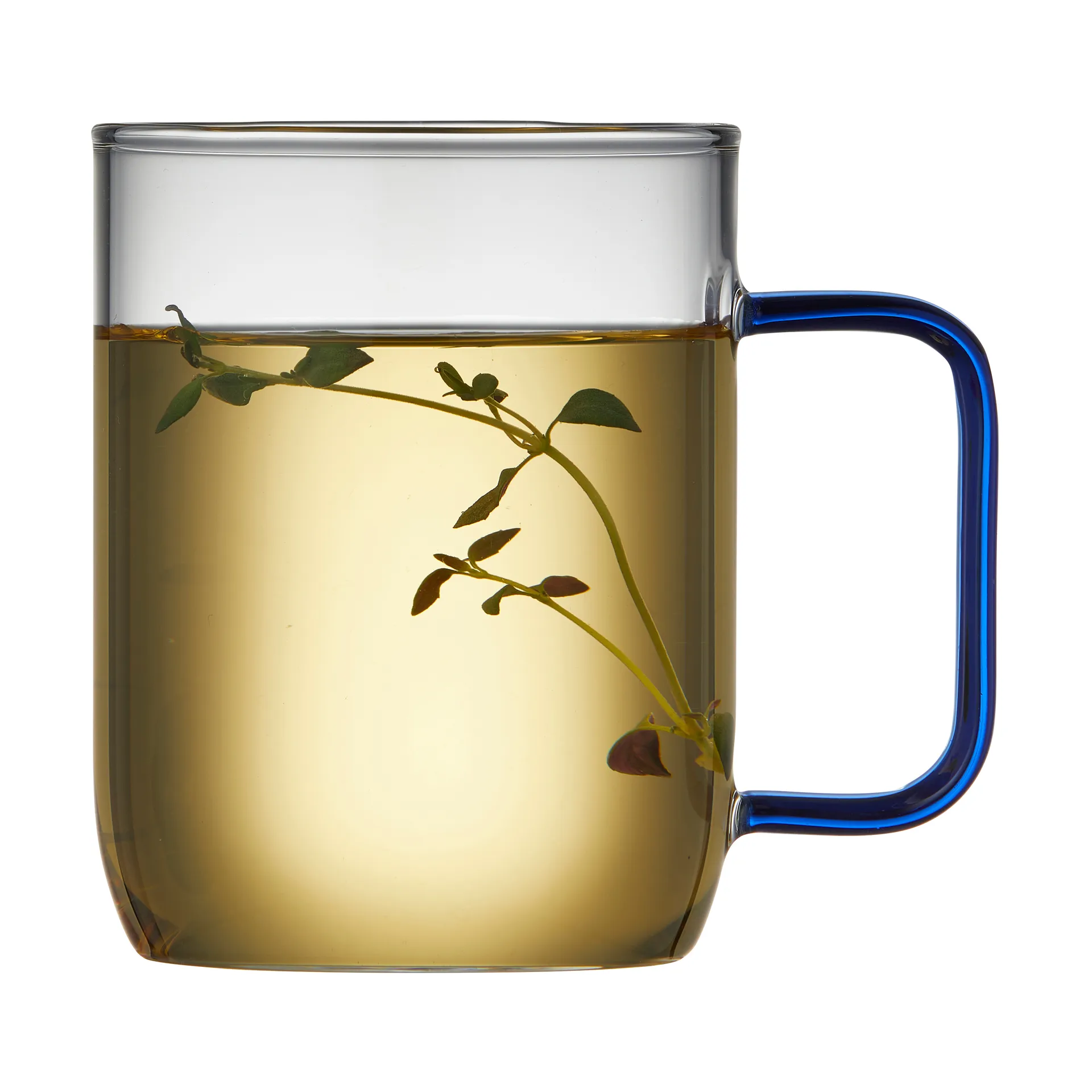 Torino glasbeker 40 cl, Blauw Lyngby Glas