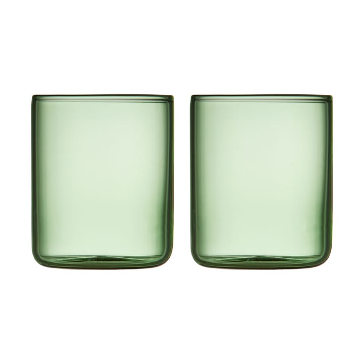 Torino shotglas 6 cl 2-pack - Green - Lyngby Glas