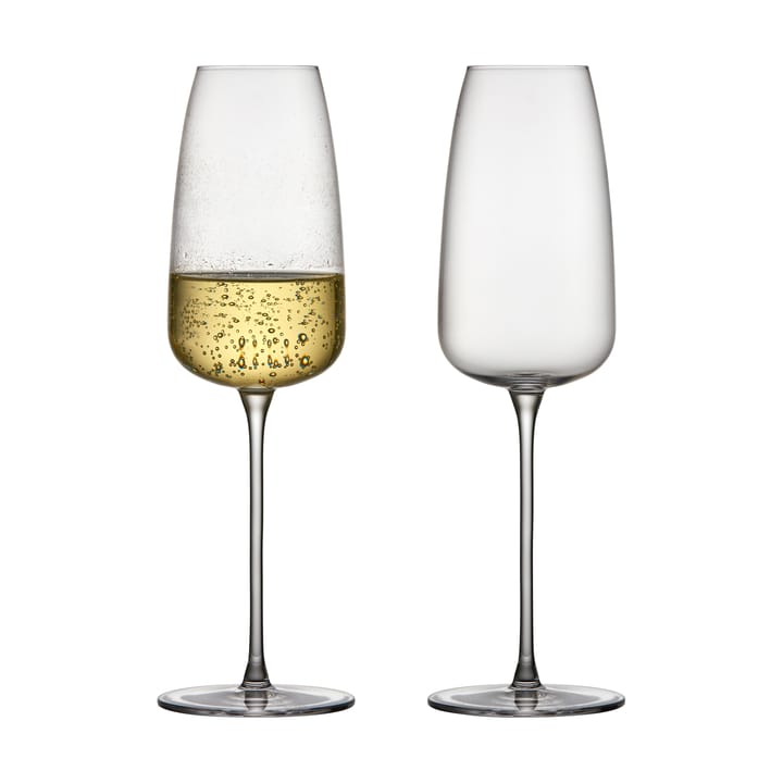 Veneto champagneglas 36 cl 2-pack - Clear - Lyngby Glas