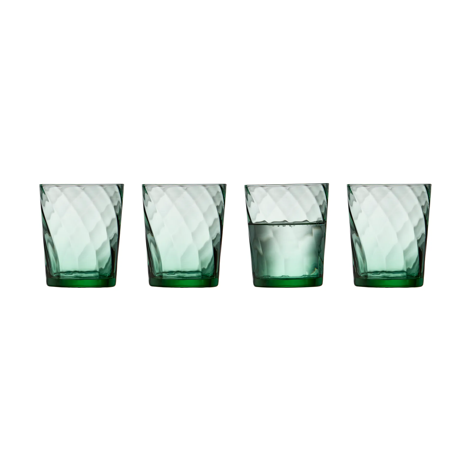 Vienna waterglas 30 cl 4-pack, Green Lyngby Glas