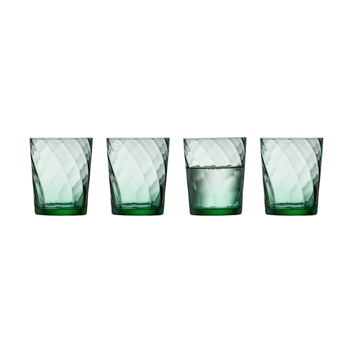 Vienna waterglas 30 cl 4-pack - Green - Lyngby Glas