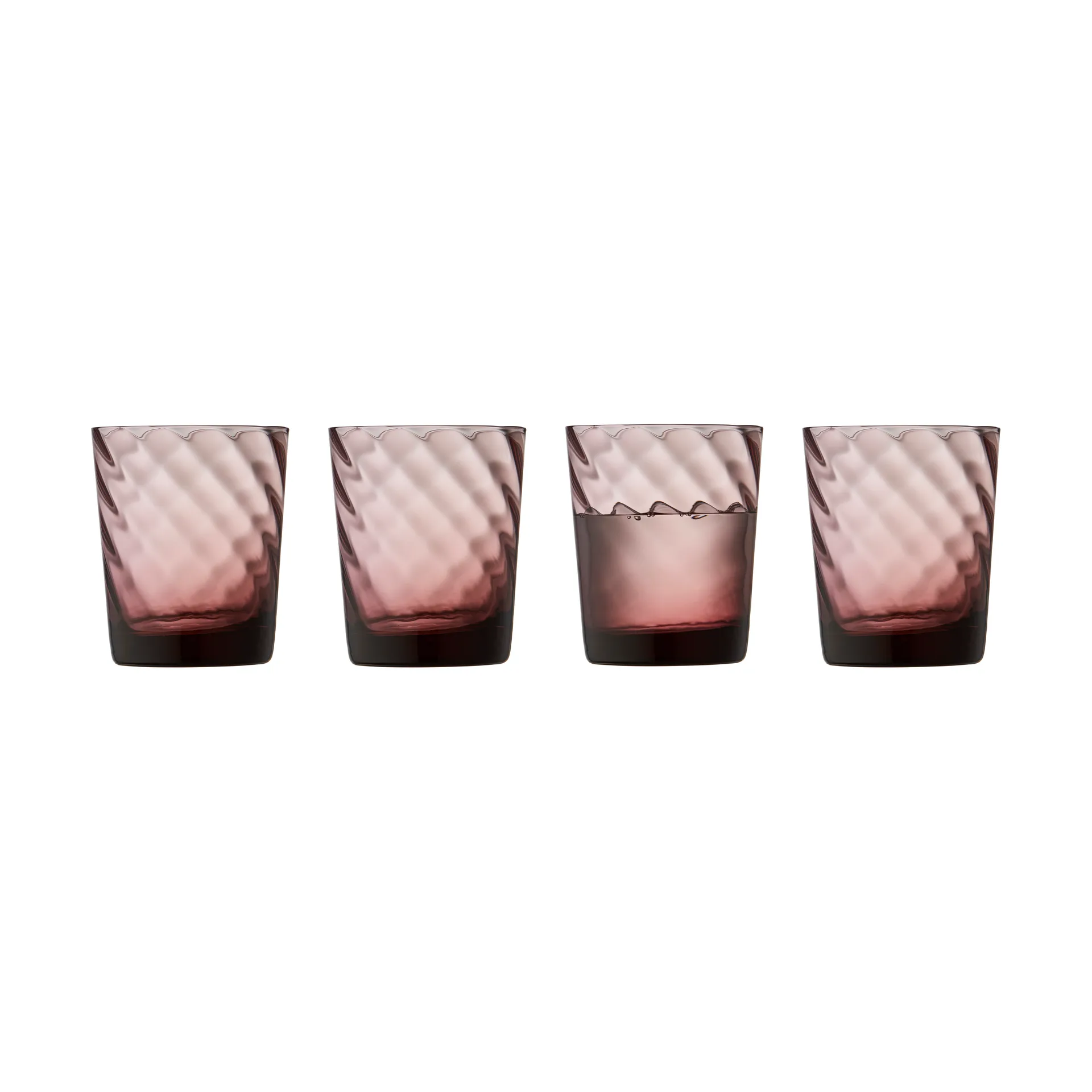 Vienna waterglas 30 cl 4-pack, Pink Lyngby Glas