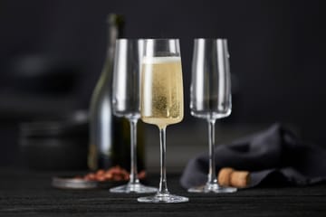 Zero champagneglas 30 cl 4-pack - Kristal - Lyngby Glas