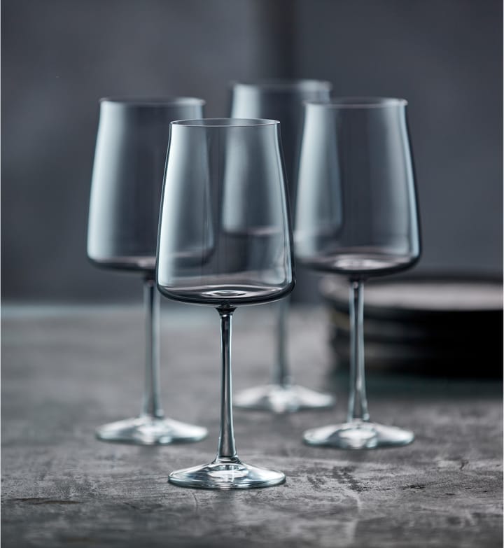 Zero rodewijnglas 54 cl 4-pack, Smoke Lyngby Glas