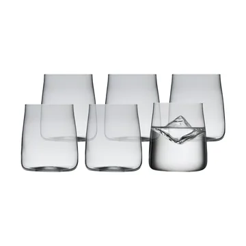 Zero waterglas 42 cl 6-pack - Kristal - Lyngby Glas