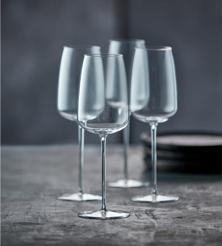 Zero wittewijnglas 48 cl 2-pack - Clear - Lyngby Glas