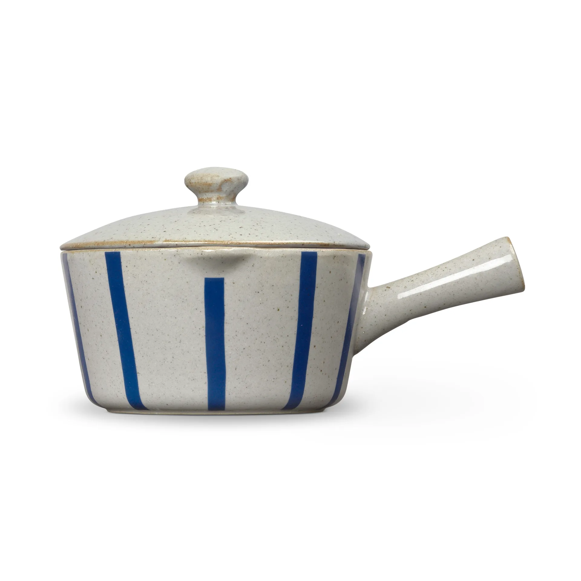 DAN-ILD stroken sauskan 50 cl, Blauw Lyngby Porcelæn