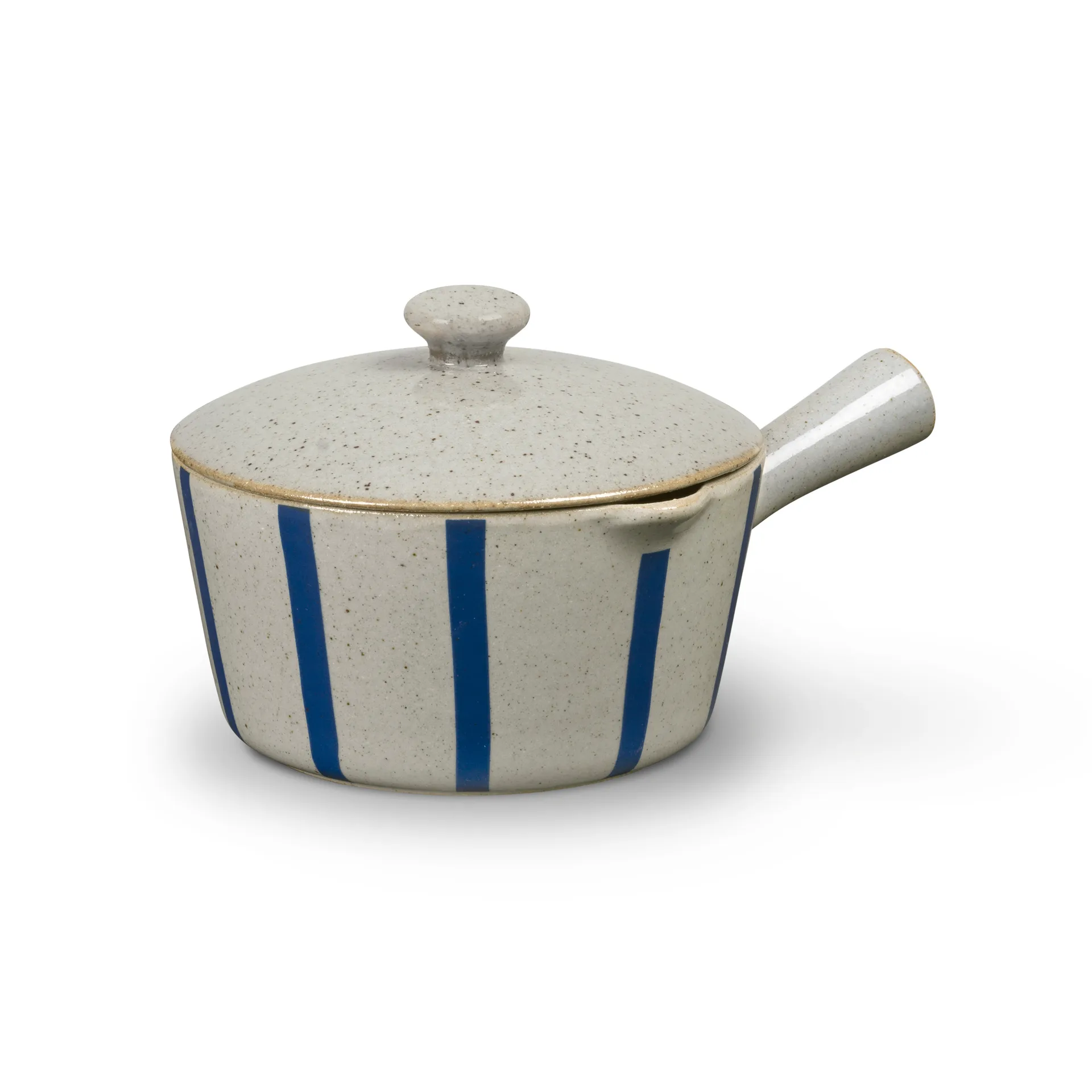 DAN-ILD stroken sauskan 50 cl, Blauw Lyngby Porcelæn