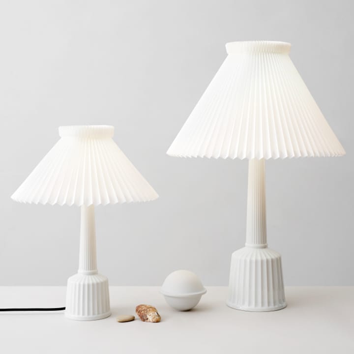 Esben klint tafellamp - wit, h.44 cm - Lyngby Porcelæn