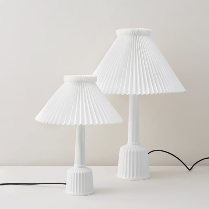 Esben klint tafellamp, wit, h.44 cm Lyngby Porcelæn
