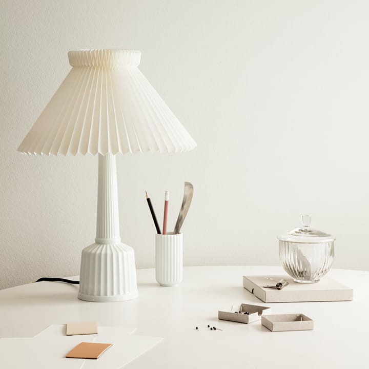 Esben klint tafellamp - wit, h.65 cm - Lyngby Porcelæn