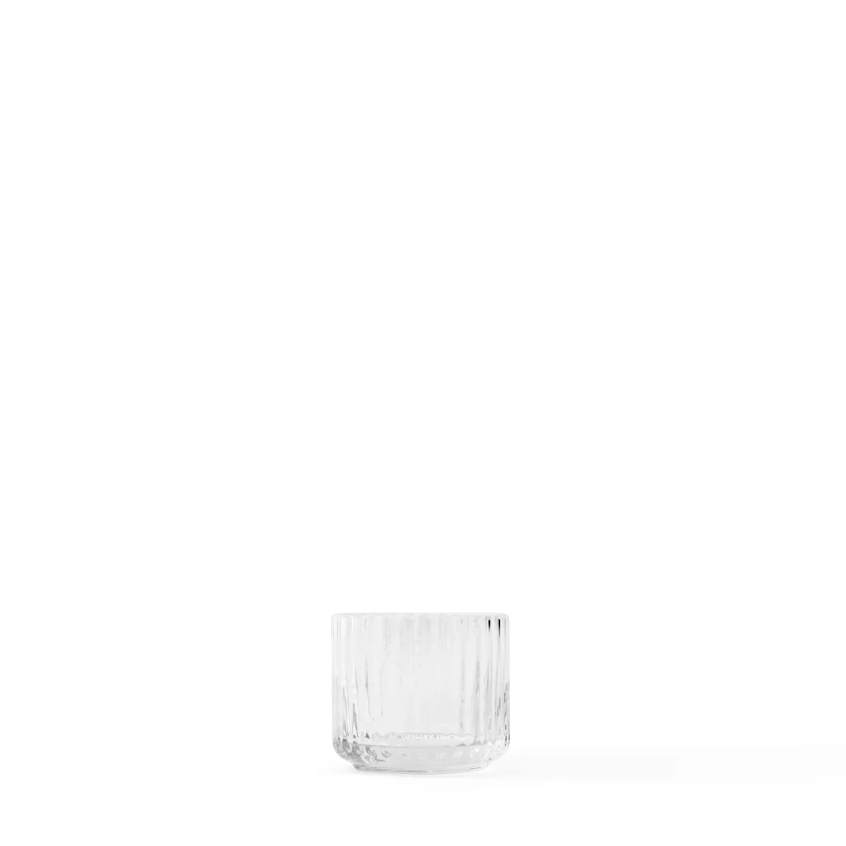 Glazen lantaarn Ø6,7 cm, Helder Lyngby Porcelæn