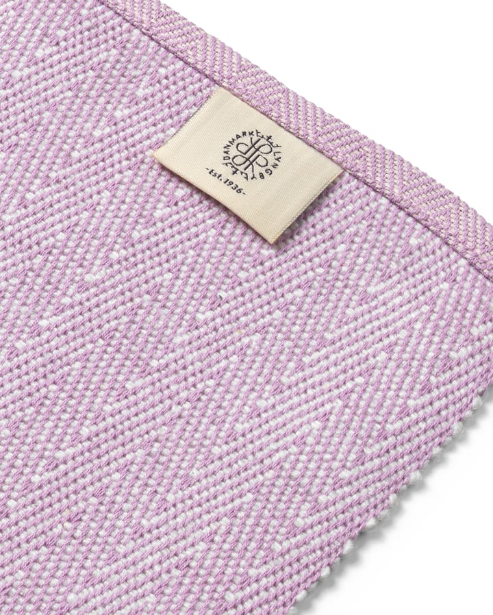 Herringbone placemat 30x43 cm, Paars Lyngby Porcelæn