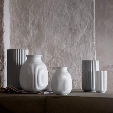 Lyngby Curve vaas 12 cm - Wit - Lyngby Porcelæn