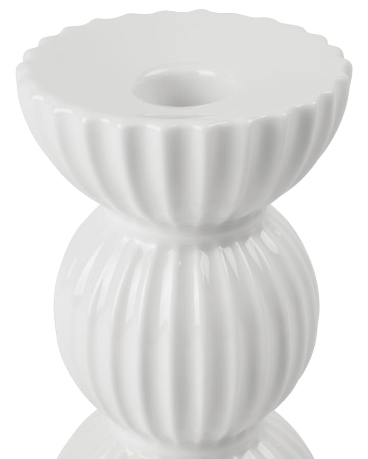 Lyngby Tura Kandelaar 14 cm - Wit - Lyngby Porcelæn