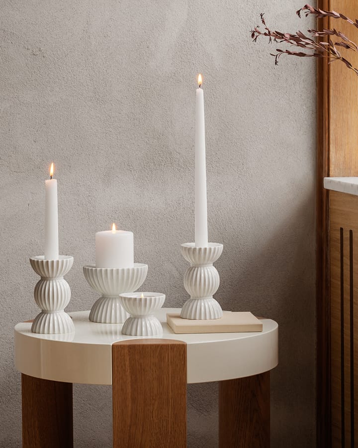 Lyngby Tura Kandelaar 14 cm, Wit Lyngby Porcelæn