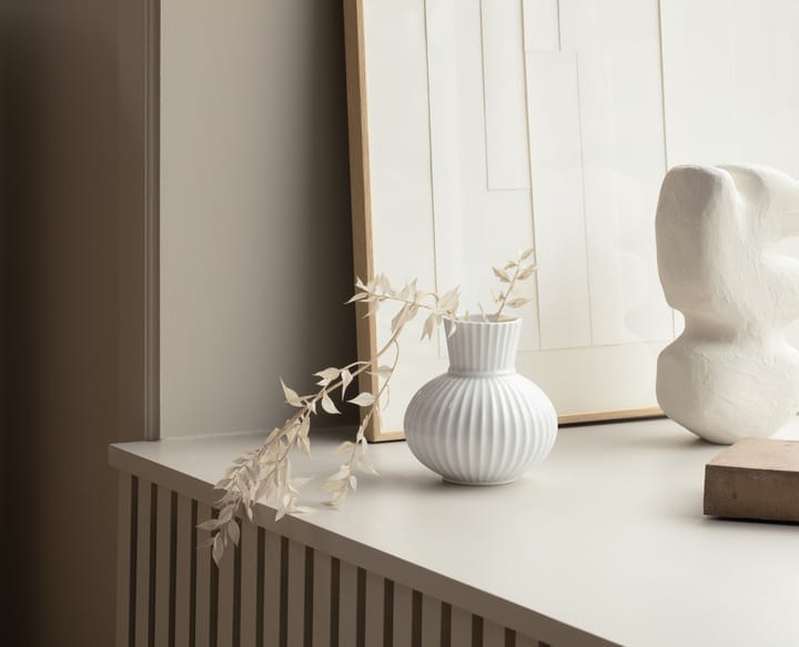 Lyngby Tura vaas wit, 14,5 cm Lyngby Porcelæn
