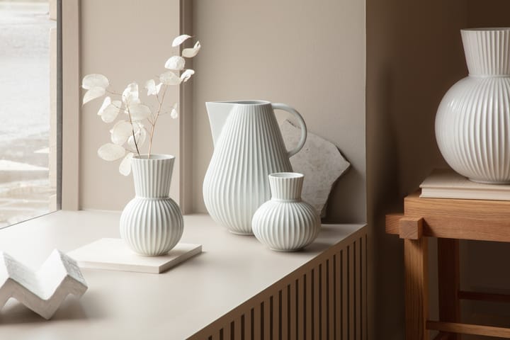 Lyngby Tura vaas wit, 14,5 cm Lyngby Porcelæn