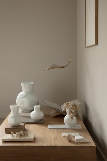 Lyngby Tura vaas wit - 14,5 cm - Lyngby Porcelæn