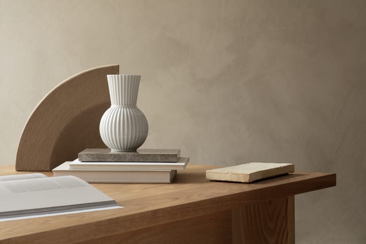 Lyngby Tura vaas wit, 18 cm Lyngby Porcelæn